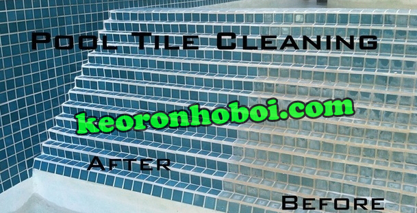 phục hồi ron gạch hồ bơi
